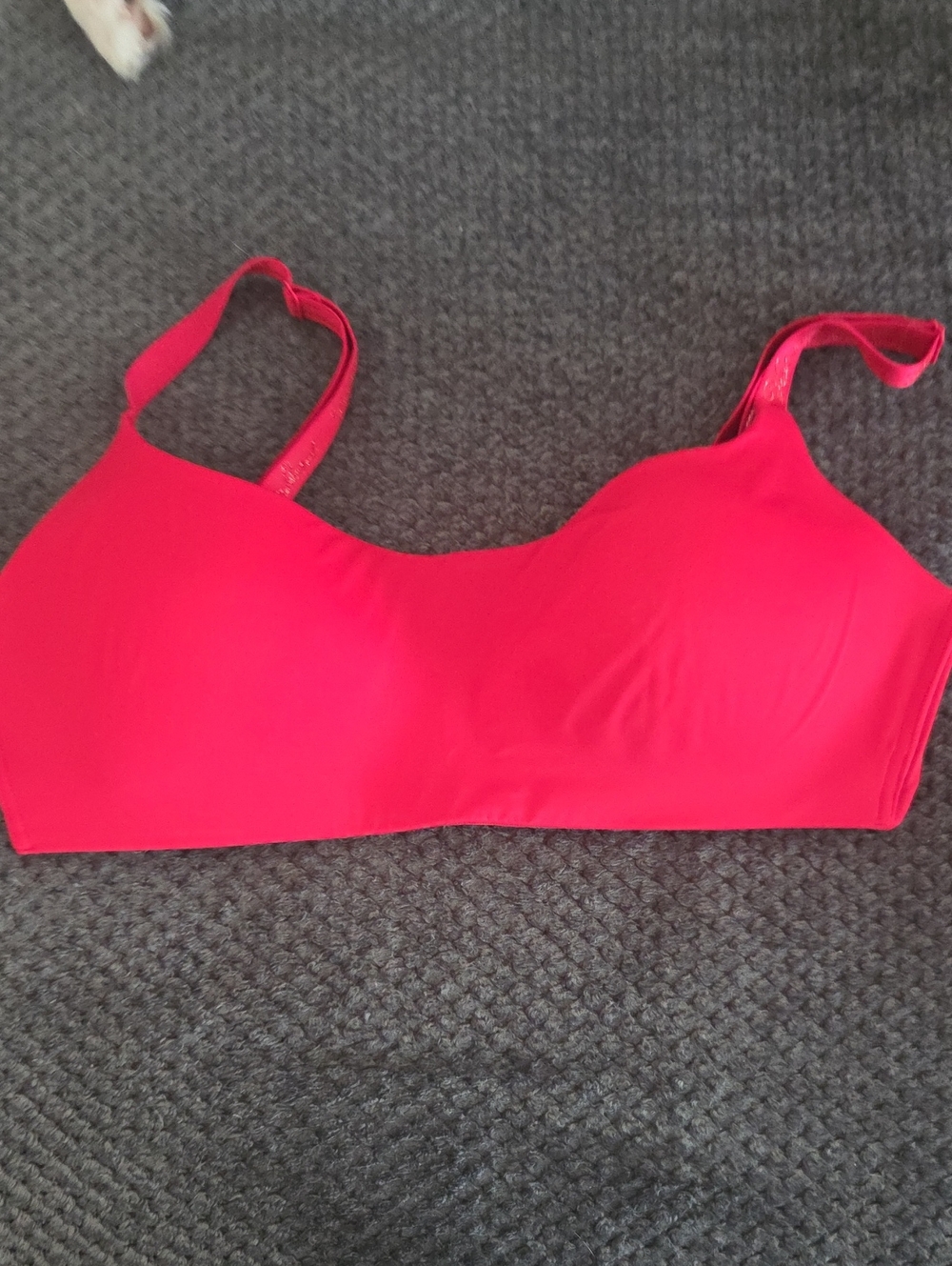 Victoria's Secret Bright Red Wireless Bra